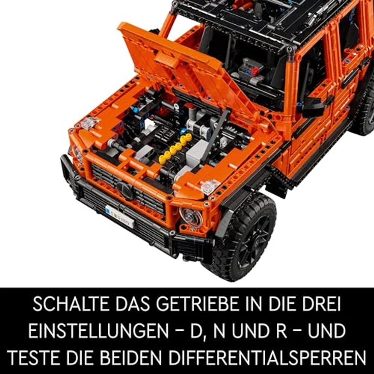 LEGO® Konstruktionsspielsteine Mercedes-Benz G 500 PROFESSIONAL Line (42177), LEGO Technic, (2891 St), Made in Europe – Bild 8