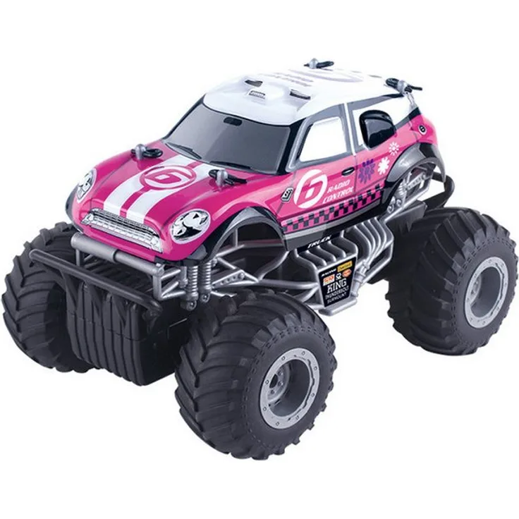 Jollity RC-Auto Monster Truck 1:16, ferngesteuertes Offroad-Fahrzeug mit bis zu 10 km/h und robustem Design