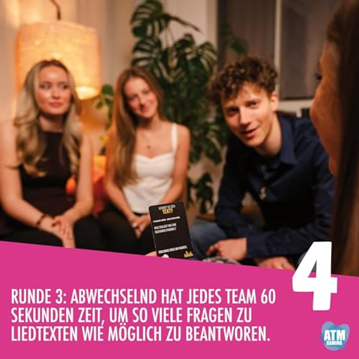 ATM Gaming PlayHit, Musik-Battle-Spiel 1990-2000 mit über 500 Songs für 2-10 Spieler, umweltfreundlich gedruckt – Bild 7