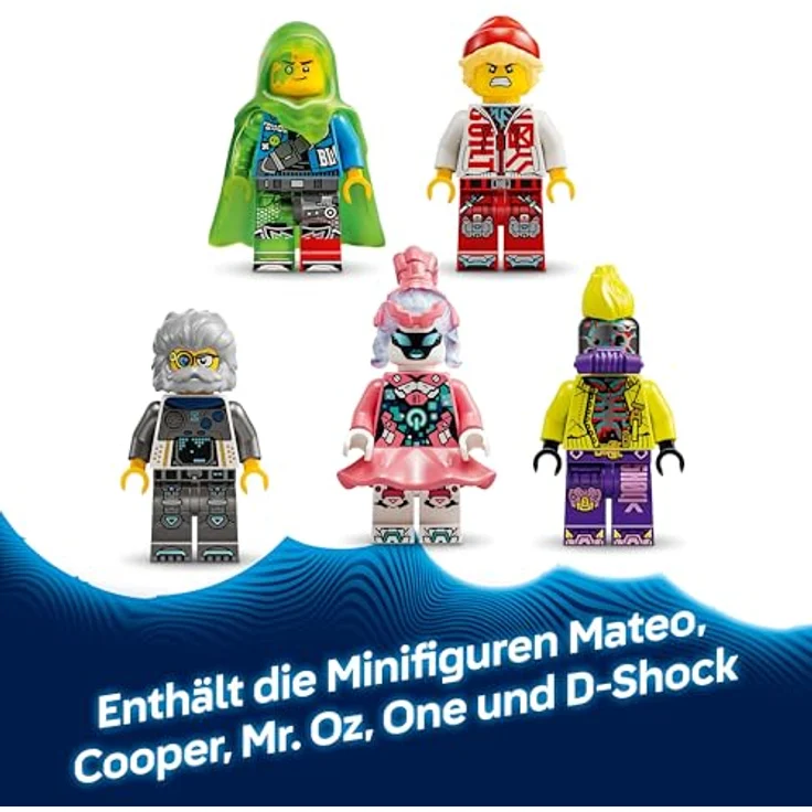 LEGO DREAMZzz Mateos Sprühdosen-Truck 71499, Spielzeug mit 2 Baumodi, 5 Minifiguren und modularen Boostern für kreative Rollenspiele – Bild 5