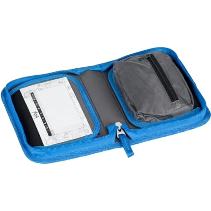 Baagl Federmäppchen Rennauto, großer Stauraum für Schreibutensilien, 20 x 15 x 3 cm – Bild 3