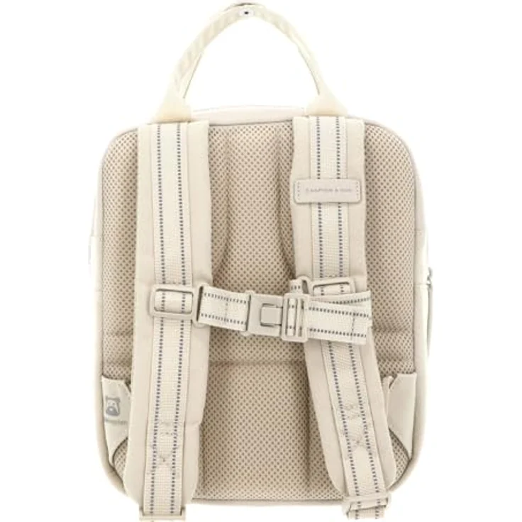 Kapten & Son Bergen Kinderrucksack 23 cm, beige, 100% Polyester, 28 cm x 11 cm x 23 cm – Bild 3