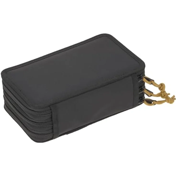 LÄSSIG Federmäppchen Unique, Triple, Black, aus recycelten PET-Flaschen – Bild 2