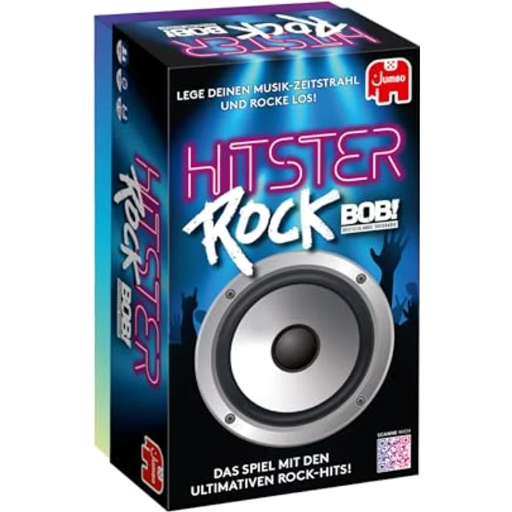 Jumbo Spiele Hitster Rock, Musikkartenspiel mit 308 legendären Rocksongs, für 2-10 Spieler, ab 16 Jahren – Bild 2