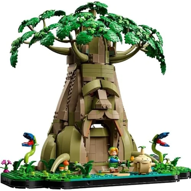 LEGO The Legend of Zelda Deku-Baum 2-in-1, Bauset mit 4 Minifiguren, 2.500 Teilen, Geschenk und Sammlerstück für Erwachsene Sammler und Fans 77092 – Bild 4