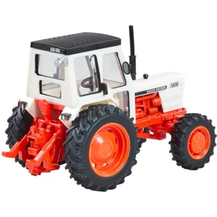 Britains David Brown 1410 4WD Traktor Modell, 1:32 Maßstab, Druckguss Nachbildung mit Front- und Heckkupplung, klassisches Design für Kinder und Sammler – Bild 5