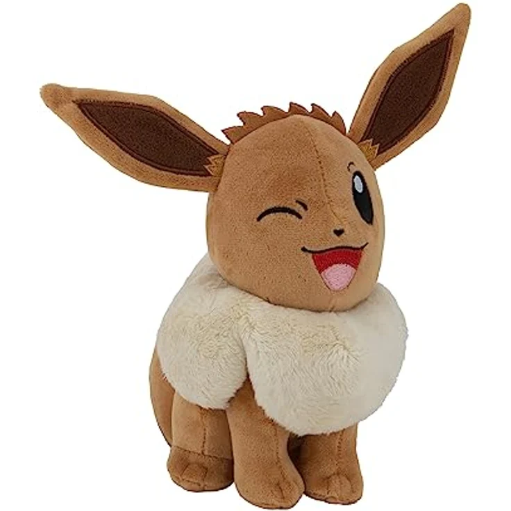 Pokémon PKW3079-20 cm Plüsch - Evoli, offizielles Plüsch – Bild 5