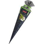 Step by Step Schultüte mit eingenähtem Bändchen, recycelte PET-Flaschen, 5 Liter Volumen, bunt