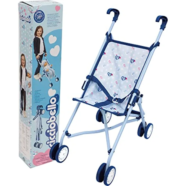 Giochi Preziosi GPZ06995 Cicciobello Kinderwagen, Einzeln, Mehrfarbig