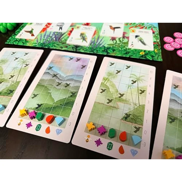 Stonemaier Games Wingspan Americas Erweiterung, Brettspiel mit Vögeln aus Mexiko, Mittel- und Südamerika, für 1-5 Spieler – Bild 9