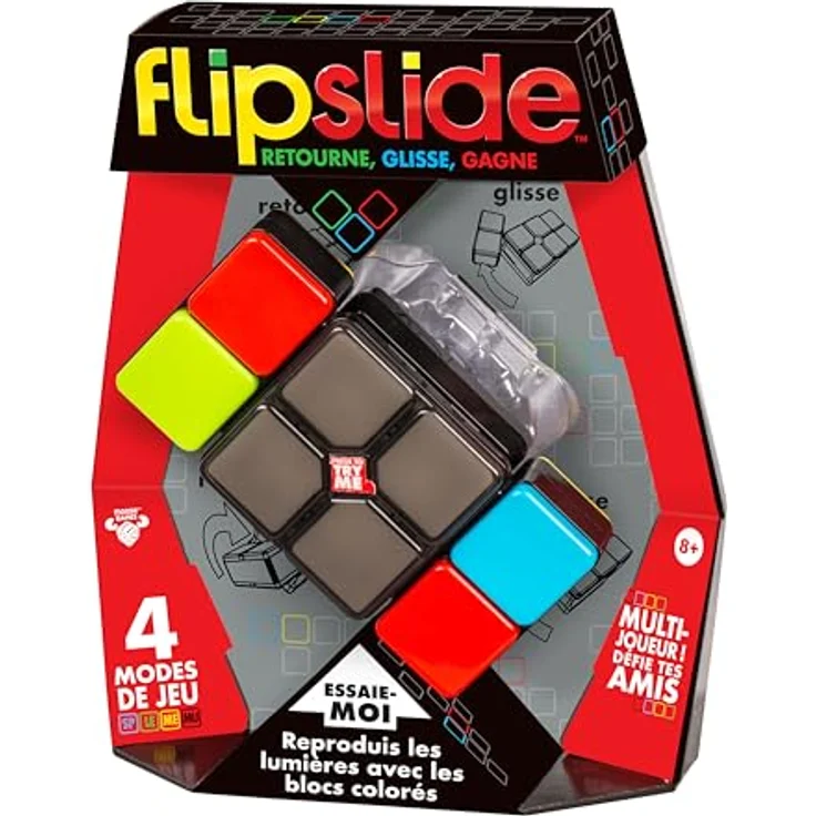 Moose Jeu Flipside, interaktives Brettspiel mit Zubehör, beweglicher Figur und Lichteffekt, für Kinder ab 3 Jahren – Bild 6