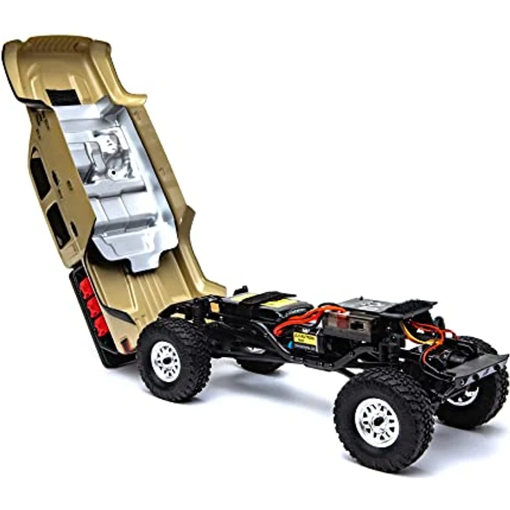 Axial 1/24 SCX24 Jeep JT Gladiator 4WD Rock Crawler Brushed RTR, Beige – Bild 6