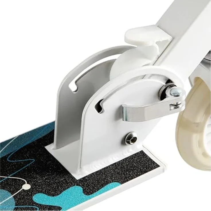 NILS EXTREME HD505 Cityroller, klappbar mit LED-Reifen, türkis, für Kinder und Jugendliche, max. Nutzergewicht 50kg – Bild 6