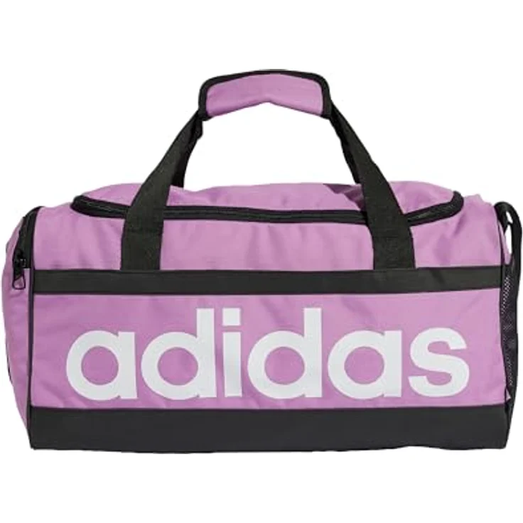 adidas Sportswear Sporttasche LINEAR DUFFEL S BLACK, mit separates Schuhfach und Recycling-Anteil von mindestens 40 % – Bild 2