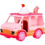 OTTO Spielzeug-Bus Yummiland Lipgloss Truck, inklusive Schlüsselanhänger, mit Yummiland-Tierfiguren und individualisierbare Lipgloss-Basis, cremefarben