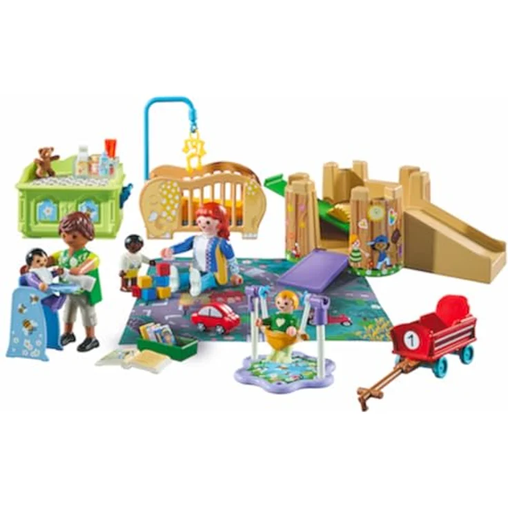 Playmobil® Krabbelgruppe (71649), My Life Konstruktions-Spielset, (74 St), Made in Europe – Bild 6
