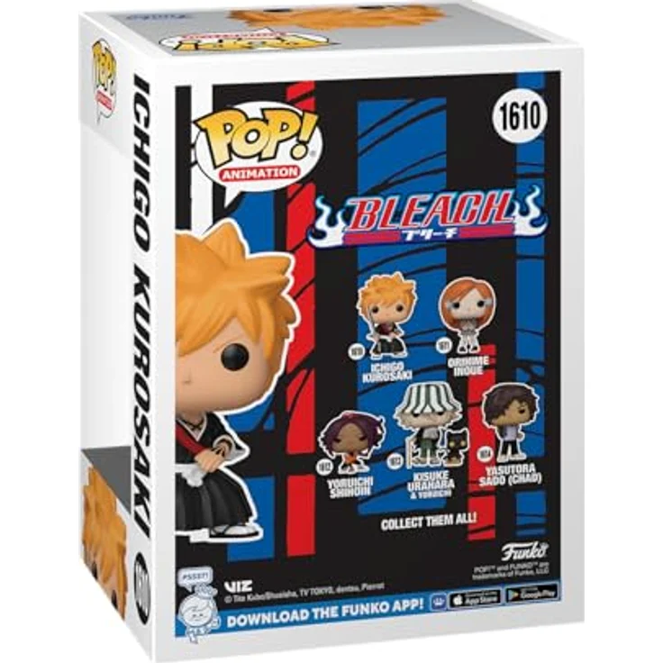 Funko Actionfigur POP! Ichigo Kurosaki 1610 - Bleach, Manga-Serie, Shinigami-Charakter – Bild 3