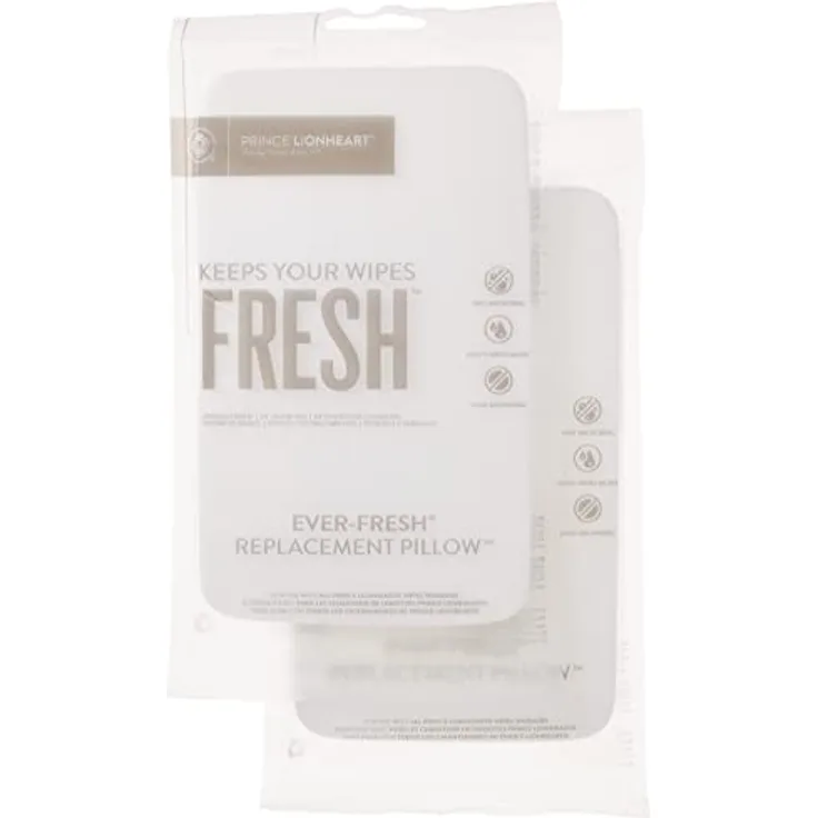 Prince Lionheart Ever-Fresh® Replacement Pillow | Ersatzkissen | 2 Stücke | Kompatibel mit Prince Lionheart Warmies & Evo Wipes | Hält die Tücher frisch und feucht