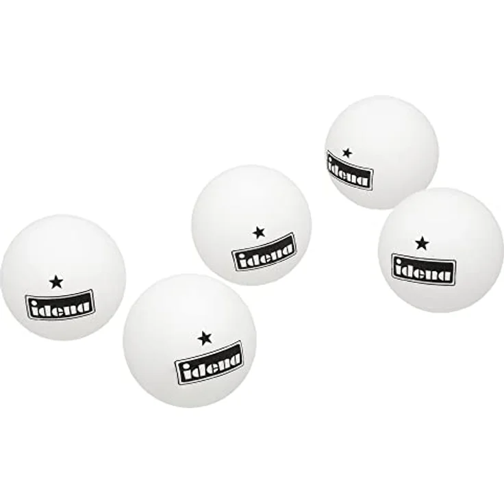 Idena 40169 Tischtennisbälle, 36 Stück in weiß, 1 Stern Qualität nach ITTF, Durchmesser ca. 4 cm, für Training und Hobbysport – Bild 3