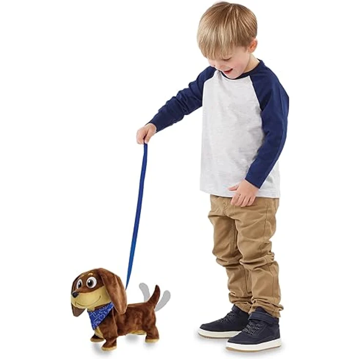 Goliath Animagic Diggles Dackel, interaktives Plüschtier mit Bewegungen und Geräuschen für Kinder ab 2 Jahren, läuft und bellt, perfektes Geschenk – Bild 5