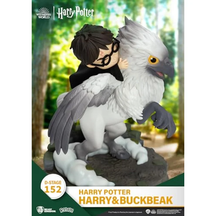 Beast Kingdom Toys Harry Potter D-Stage PVC Diorama Harry & Buckbeak, 16 cm, in transparenter Box – Bild 3