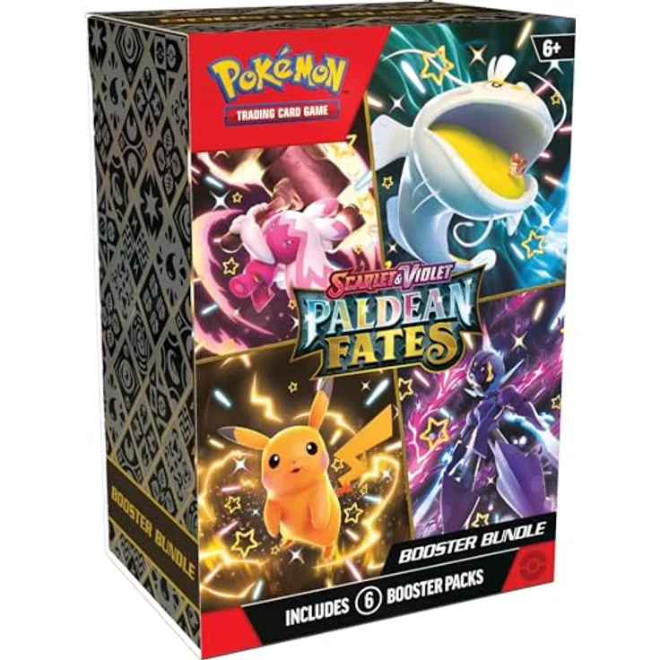 The Pokemon Company Pokémon Scarlet & Violet Paldean Fates Booster Bundle - EN, Sammelkarten aus Pappe ab 6 Jahren – Bild 1