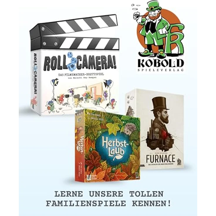 Kobold Spieleverlag Roll Camera! Brettspiel für 1-4 Spieler, ab 10 Jahren, Spieldauer 45-90 Minuten, Deutsch – Bild 8