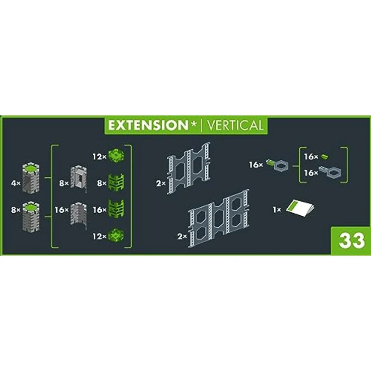 Ravensburger GraviTrax PRO Extension Vertical - Zubehör für das Kugelbahnsystem. Kombinierbar mit allen GraviTrax Produktlinien, Starter-Sets, Extensions & Elements, Konstruktionsspielzeug ab 8 Jahren – Bild 4