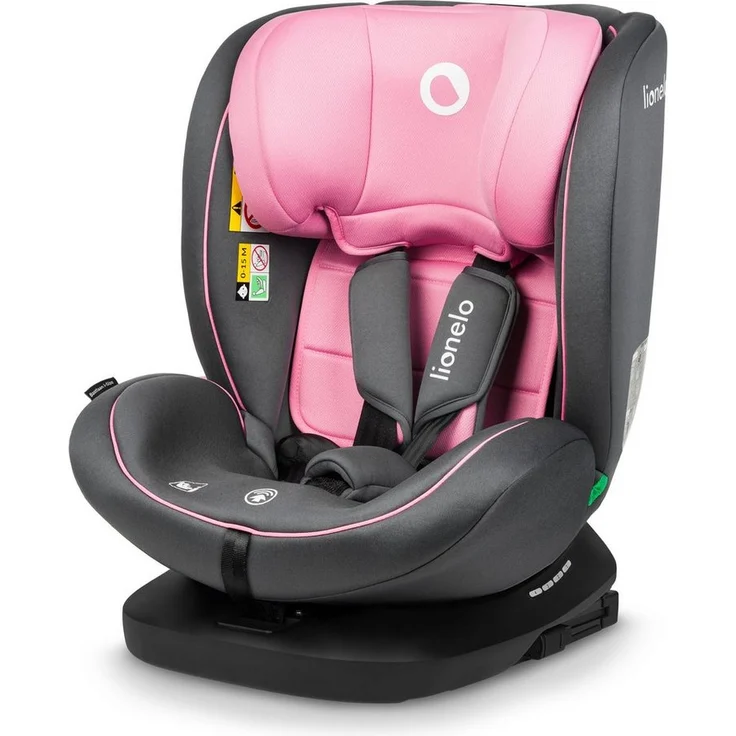 lionelo Autokindersitz BASTIAAN I-SIZE, i-Size / 0-36 kg / Isofix + Top Tether, ab Geburt bis 12 Jahre, 360° EasyTurn, SideProtect, Memory Foam, (Set) – Bild 1