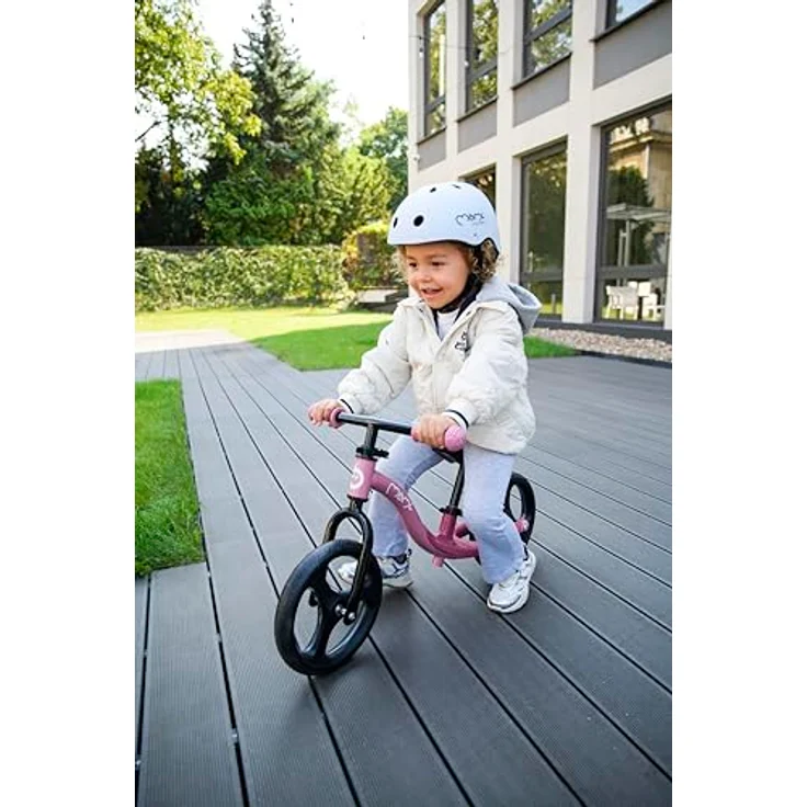 MoMi Laufrad Isoka 10 Zoll, mit höhenverstellbarem Sattel, LED-Leuchträdern & Dynamo, bis 35 kg – Bild 10