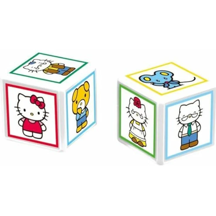 Winning Moves Top Trumps Match Hello Kitty, Würfelspiel mit tragbarem Kunststoffrahmen für 2-4 Spieler, Französisch – Bild 3