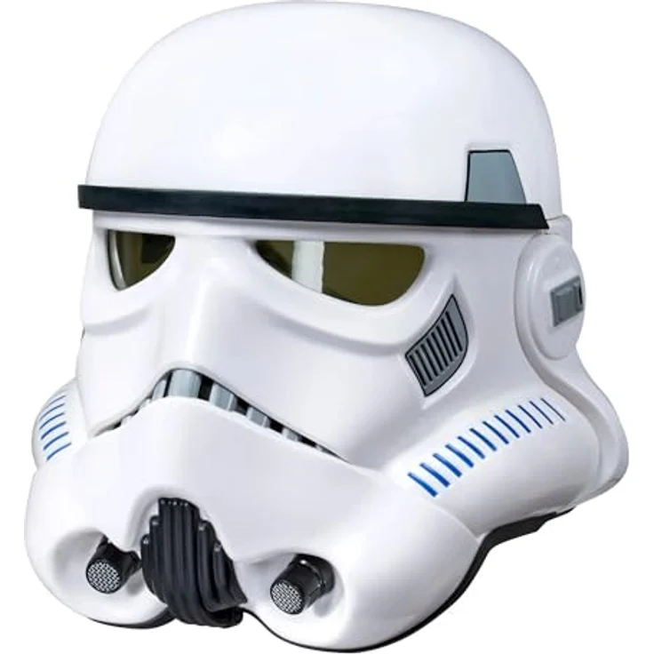 Hasbro Stormtrooper Helm, 1:1 Replika aus Rogue One: A Star Wars Story, elektronisch mit Stimmverzerrung, Weiß, One Size – Bild 1