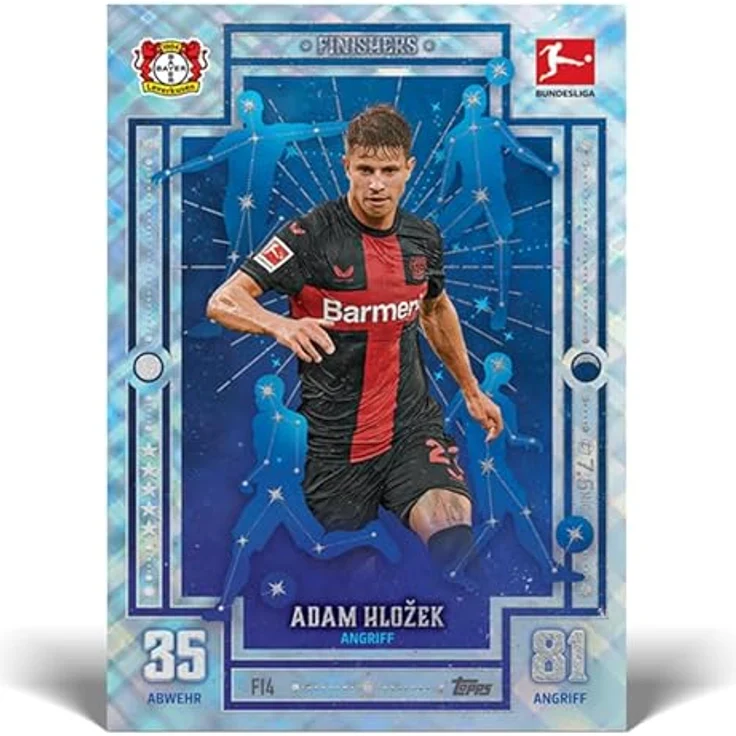 Topps Bundesliga Match Attax 23/24 - Adventskalender - 116 Match Attax Karten, darunter 9 exklusive Karten - 3 Guardians, 3 Magicians und 3 Finishers - und 2 Limited Edition Karten! – Bild 4