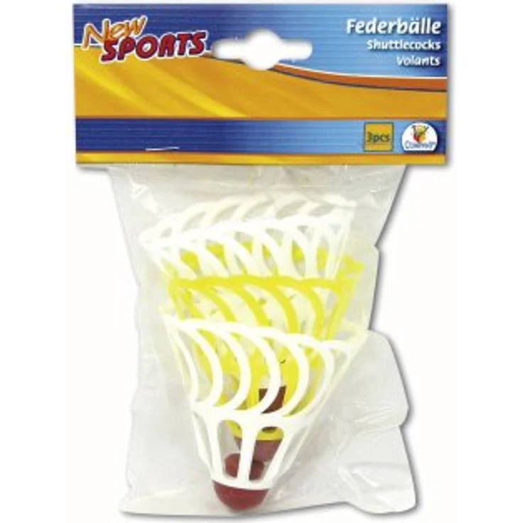 New Sports Aerorecord-Federbälle, 3Stück – Bild 2