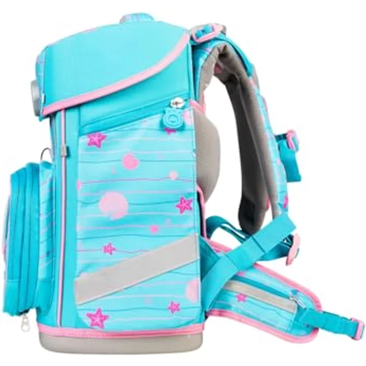 SCHOOL-MOOD® Schulranzen Champion Maxx Pro, Schulranzen in Lilly mit großem Stauraum – Bild 4