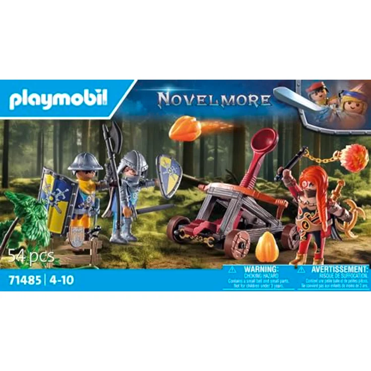 PLAYMOBIL Novelmore Duell zwischen Novelmore-Rittern und Burnham Raiders, Spielzeugset für Kinder ab 4 Jahren, 71485 – Bild 4