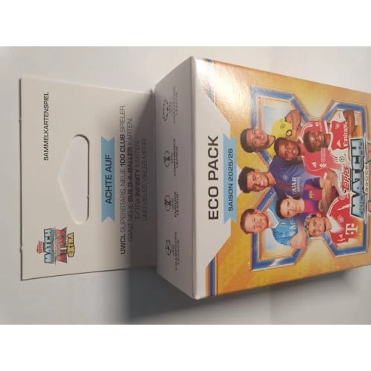 Topps Match Attax Champions League 2025/26 EXTRA Trading Cards, ECO Pack mit 39 Karten, inklusive 2 ELECTRIX LIMITED EDITION Karten und 1 exklusive X-CALIBRE Karte – Bild 9