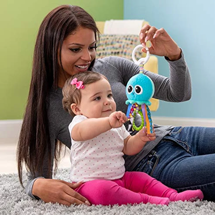Lamaze L27194 Mini Clip & Go Sprinkles The Jellyfish, mehrfarbig – Bild 3