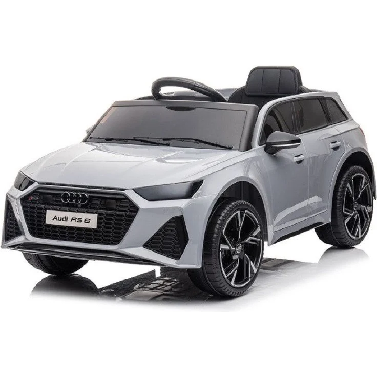 OTTO Elektro-Kinderauto Kinderfahrzeug - Elektro Auto "Audi RS6" - lizenziert - 12V7AH Akku, Schwarz, Weiss, Pink, Ledersitz, EVA Reifen – Bild 1
