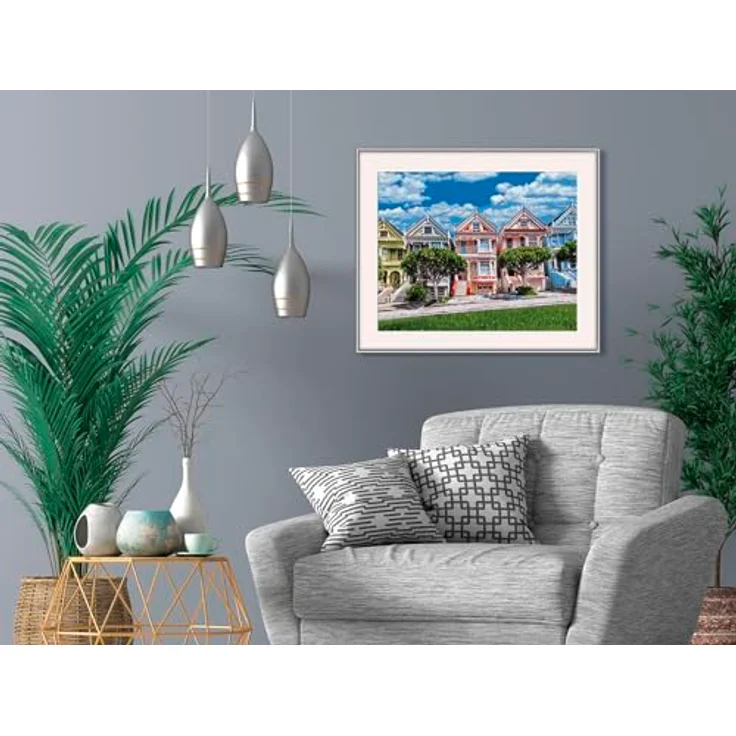 Schipper 609130900 Malen nach Zahlen – Painted Ladies - Bilder malen für Erwachsene, inklusive Pinsel und Acrylfarben, 40 x 50 cm – Bild 5