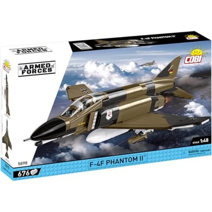 COBI F-4F Phantom II, Modellflugzeug aus Bausteinen made in EU – Bild 2