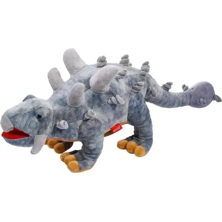 Beppe Grauer Stegosaurus, 71 cm Kuscheltier mit realistischem Design