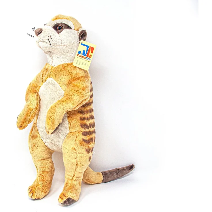 Cornelißen Mega Erdmännchen, Kuscheltier aus hochwertigen Materialien, 41 cm