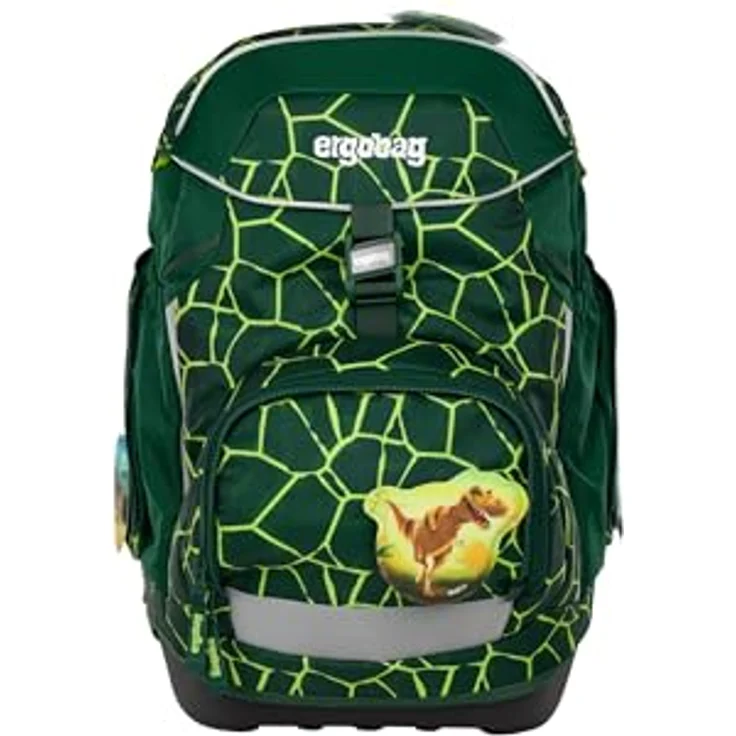 ergobag pack Set, ergonomischer Schulrucksack 6-teilig für 1. Klasse, individuell gestaltbar, auch für Jungen und Mädchen, wasserfest und stabil – Bild 2