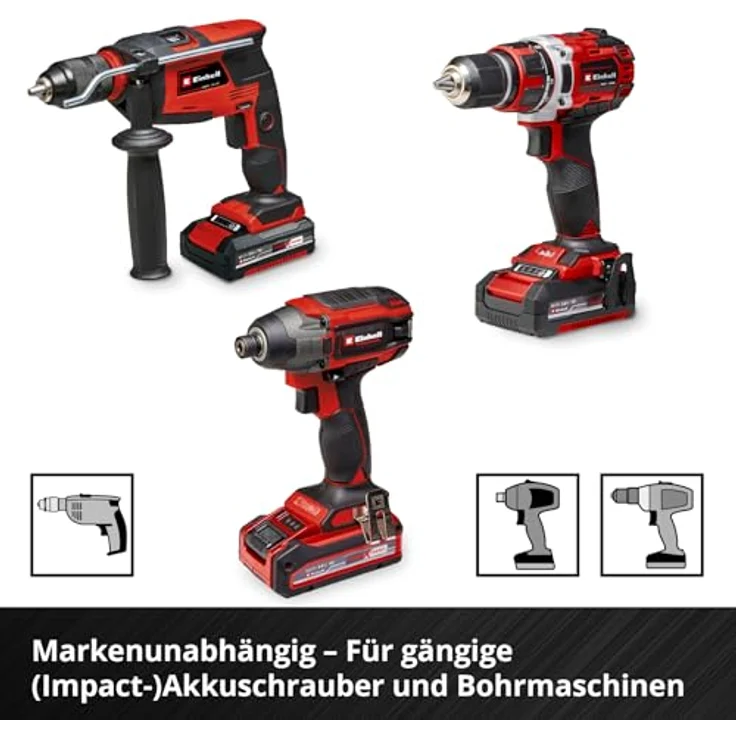 Einhell Werkzeug Adventskalender 2025, 24-teiliges Set mit Mini-Ratsche, Schraubendrehergriff und Zubehör in praktischer Werkzeugtasche mit Schaumstoffeinlage – Bild 12