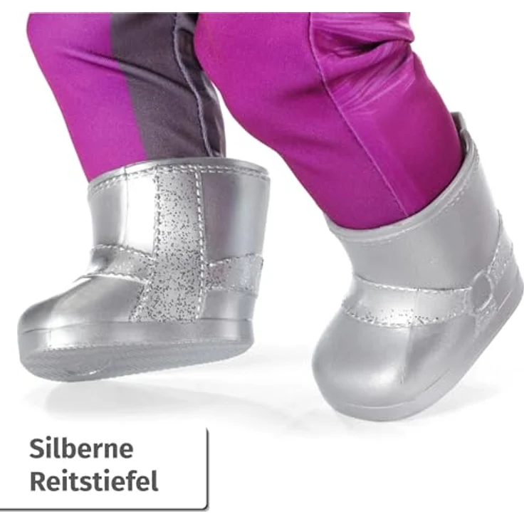 Baby Born Puppenkleidung Reiter-Outfit 43 cm, für BABY born Sister Puppe, mit Helm und Pferde-Accessoires – Bild 6