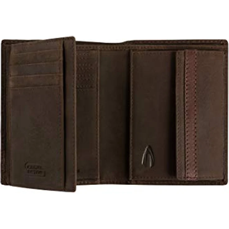 camel active Geldbörse Herrenbörse Brieftasche Ledergeldbörse hochformat braun RFID-Schutz – Bild 2