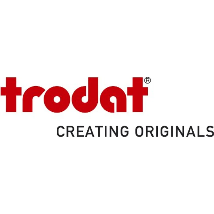 Trodat Textstempel Printy 4822, selbstfärbend schwarz, dokumentenecht, 2,6 x 0,4 cm Abdruckgröße, ohne Logo – Bild 3