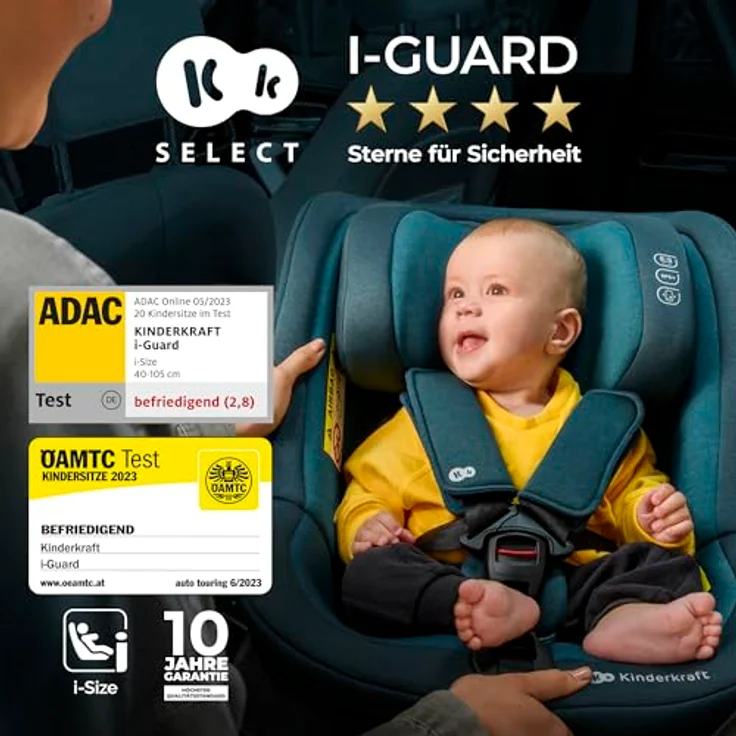 Kinderkraft I-Guard i-Size Harbor Blue – Bild 2