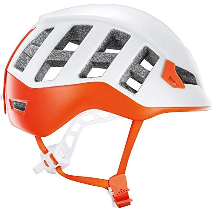 Petzl Meteor Kletterhelm, M/L, rot/orange – Bild 5